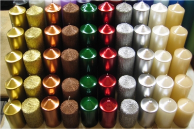 Metallic Range Candles